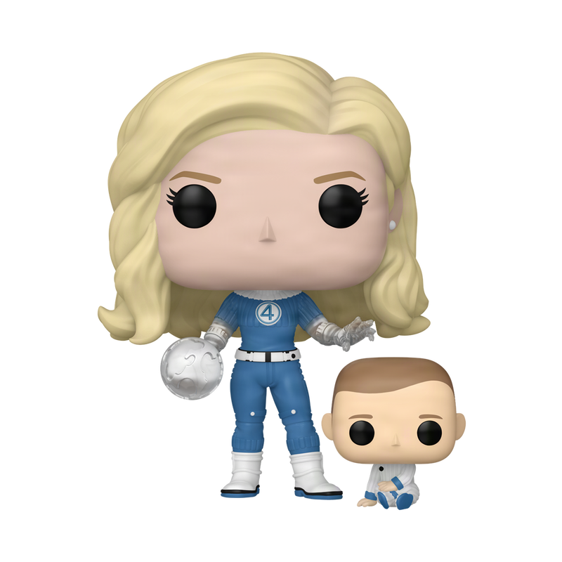 POP! Marvel: Fantastic Four (2025) - Invisible Woman & Franklin by THE MIGHTY HOBBY SHOP