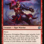 Kolaghan Warmonger (MAT-017) - March of the Machine: The Aftermath