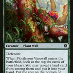 Floriferous Vinewall (DMU-163) - Dominaria United