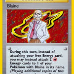 Blaine 017/132 - Gym Challenge 1st Edition Holofoil