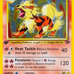 Blaine's Arcanine 001/132 - Gym Challenge 1st Edition Holofoil