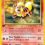 Blaine's Growlithe 035/132 - Gym Heroes 1st Edition