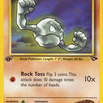 Brock's Geodude 068/132 - Gym Challenge 1st Edition