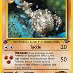Brock's Graveler 034/132 - Gym Challenge 1st Edition