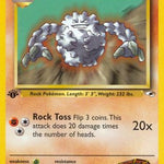 Brock's Graveler 040/132 - Gym Heroes 1st Edition