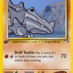 Brock's Rhyhorn 070/132 - Gym Heroes 1st Edition