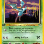 Brock's Zubat 024/132 - Gym Heroes 1st Edition