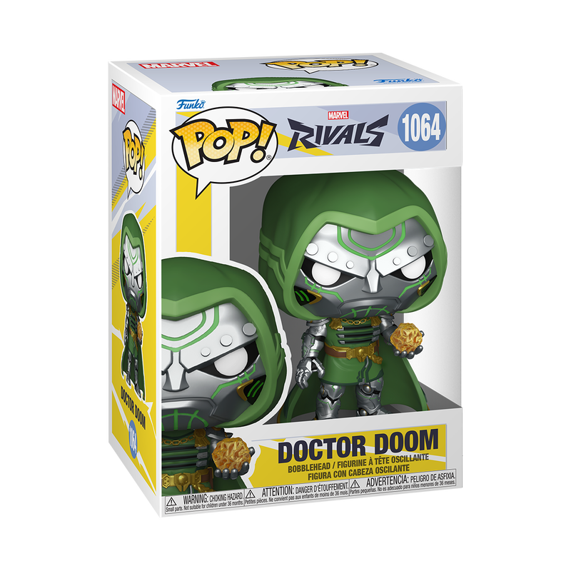 (PRE-ORDER) POP! Games: Marvel Rivals- Doctor Doom by THE MIGHTY HOBBY SHOP