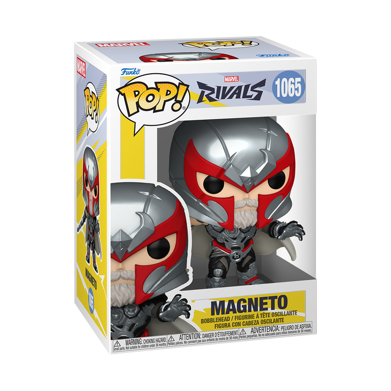 (PRE-ORDER) POP! Games: Marvel Rivals- Magneto by THE MIGHTY HOBBY SHOP