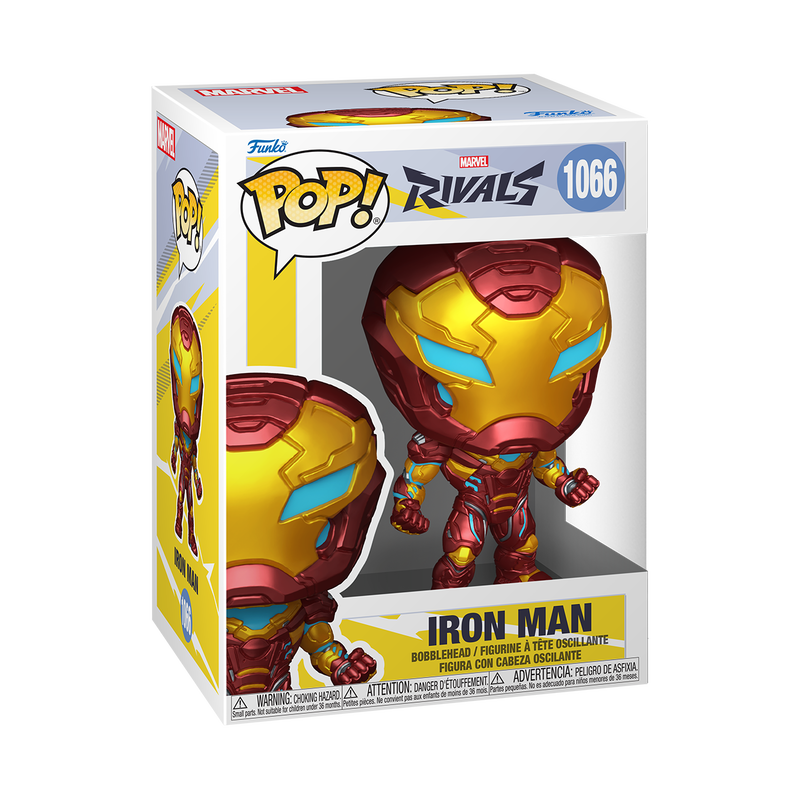 (PRE-ORDER) POP! Games: Marvel Rivals- Iron Man by THE MIGHTY HOBBY SHOP