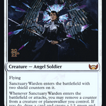 Sanctuary Warden (PRE-30S) - Streets of New Capenna Promos Foil