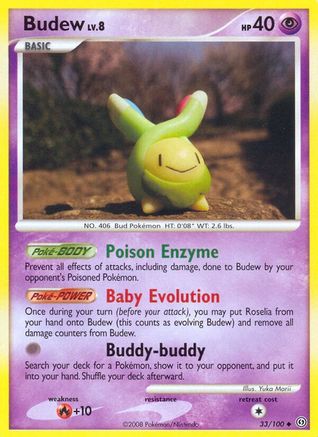 Budew 033/100 - Stormfront