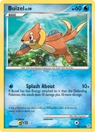Buizel 072/130 - Diamond and Pearl