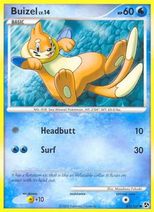 Buizel 061/106 - Great Encounters