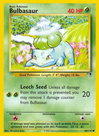 Bulbasaur 068/110 - Legendary Collection