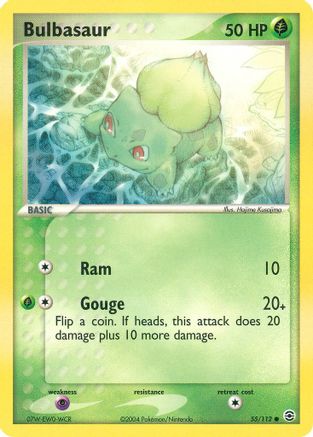 Bulbasaur 055/112 - FireRed & LeafGreen