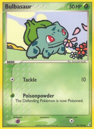 Bulbasaur 045/100 - Crystal Guardians