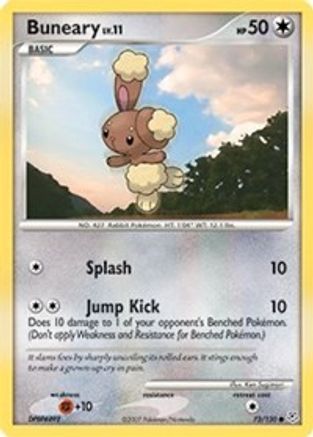 Buneary 073/130 - Diamond and Pearl