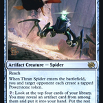 Thran Spider (PRE-254S) - The Brothers' War Promos Foil