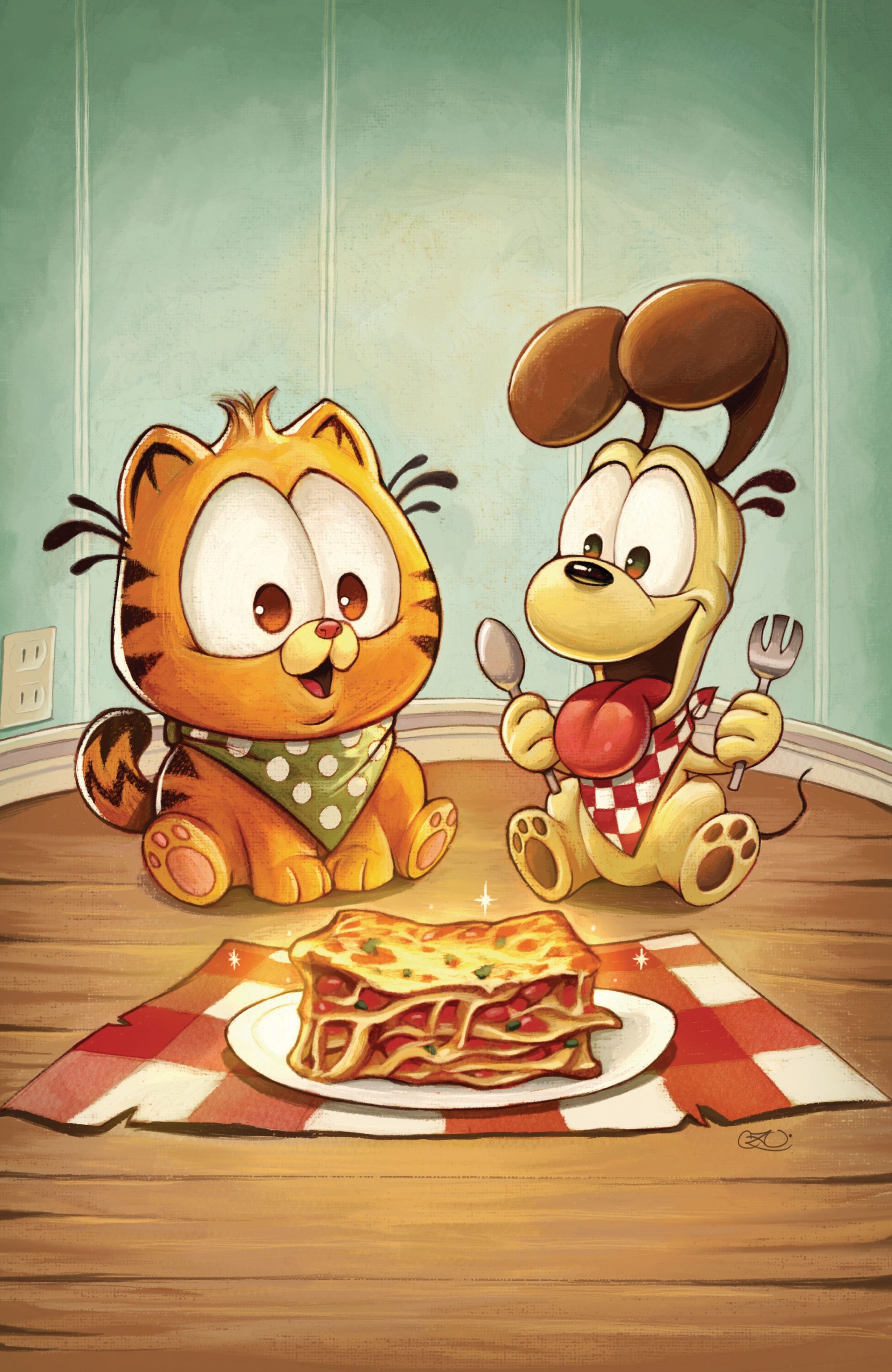 Baby Garfield #2 C 1:5 INCV (Full Art, Zullo-Uminga)[1:5]
