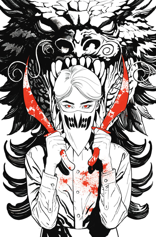 Fall of the House of Slaughter #2 D 1:20 INCV (Full Art, Paquette)[1:20]