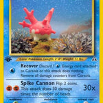 Corsola 037/75 - Neo Discovery 1st Edition