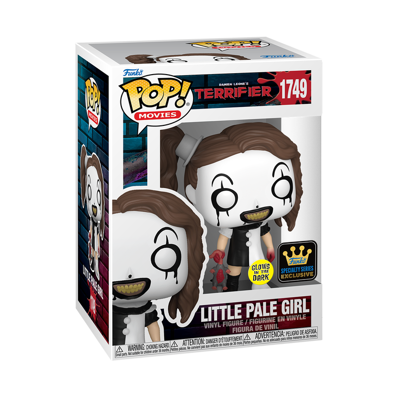 (PRE-ORDER) POP Movies: Terrifier- Little Pale Girl (Glow-in-the-Dark) Specialty Series Exclusive by THE MIGHTY HOBBY SHOP
