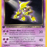 Dark Alakazam 018/82 - Team Rocket 1st Edition