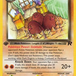 Dark Dugtrio 023/82 - Team Rocket 1st Edition