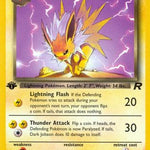 Dark Jolteon 038/82 - Team Rocket 1st Edition