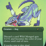 Wild Mongrel (SLC-2001) - Secret Lair 30th Anniversary Countdown Kit (Borderless)