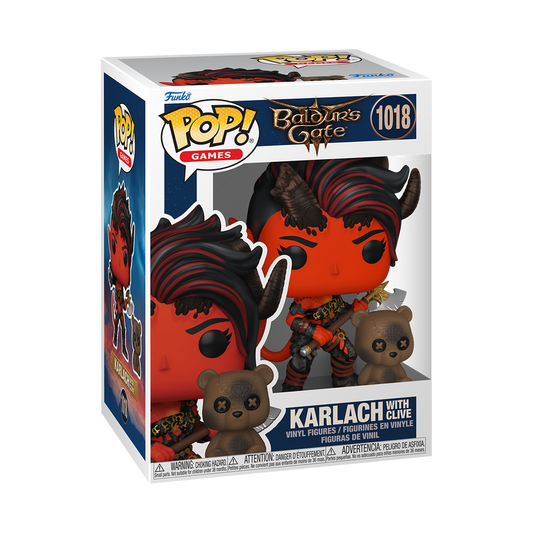 (PRE-ORDER) POP! & Buddy: Baldur's Gate- Karlach & Clive