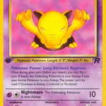 Drowzee 054/82 - Team Rocket 1st Edition