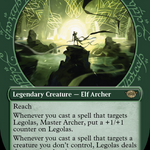 Legolas, Master Archer (LTR-313) - The Lord of the Rings: Tales of Middle-earth: (Showcase) (Borderless)