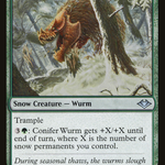 Conifer Wurm (MH1-159) - Modern Horizons