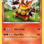 Emboar 019/114 - Black and White Holofoil
