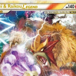Entei & Raikou Legend (top) 090/95 - Unleashed Holofoil