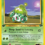 Erika's Bulbasaur 039/132 - Gym Challenge 1st Edition