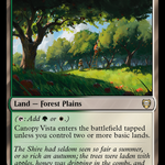 Canopy Vista (LTC-298) - Tales of Middle-earth Commander