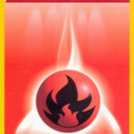 Fire Energy 128/132 - Gym Heroes 1st Edition