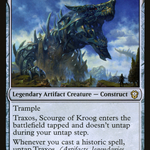 Traxos, Scourge of Kroog (DMC-195) - Dominaria United Commander