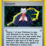 Giovanni 018/132 - Gym Challenge 1st Edition Holofoil
