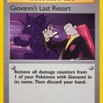 Giovanni's Last Resort 105/132 - Gym Challenge 1st Edition