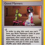 Good Manners 111/132 - Gym Heroes 1st Edition