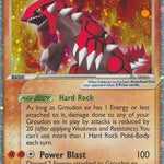 Groudon ex 093/100 - Crystal Guardians Holofoil