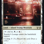 Xander's Lounge (PRE-260S) - Streets of New Capenna Promos Foil