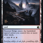 Haunted Ridge (PRE-263S) - Innistrad: Midnight Hunt Promos Foil