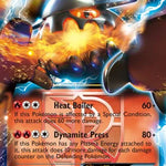 Pokemon: Heatran EX Plasma Freeze 13/116 - Near Mint
