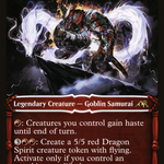 Goro-Goro, Disciple of Ryusei (NEO-320) - Kamigawa: Neon Dynasty: (Showcase)