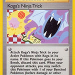 Koga's Ninja Trick 115/132 - Gym Challenge 1st Edition